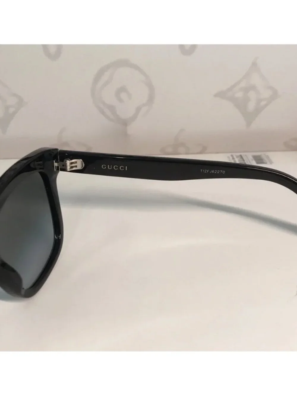 Luxury New Authentic Gucci GG0158SN 001 Sunglasses ✨